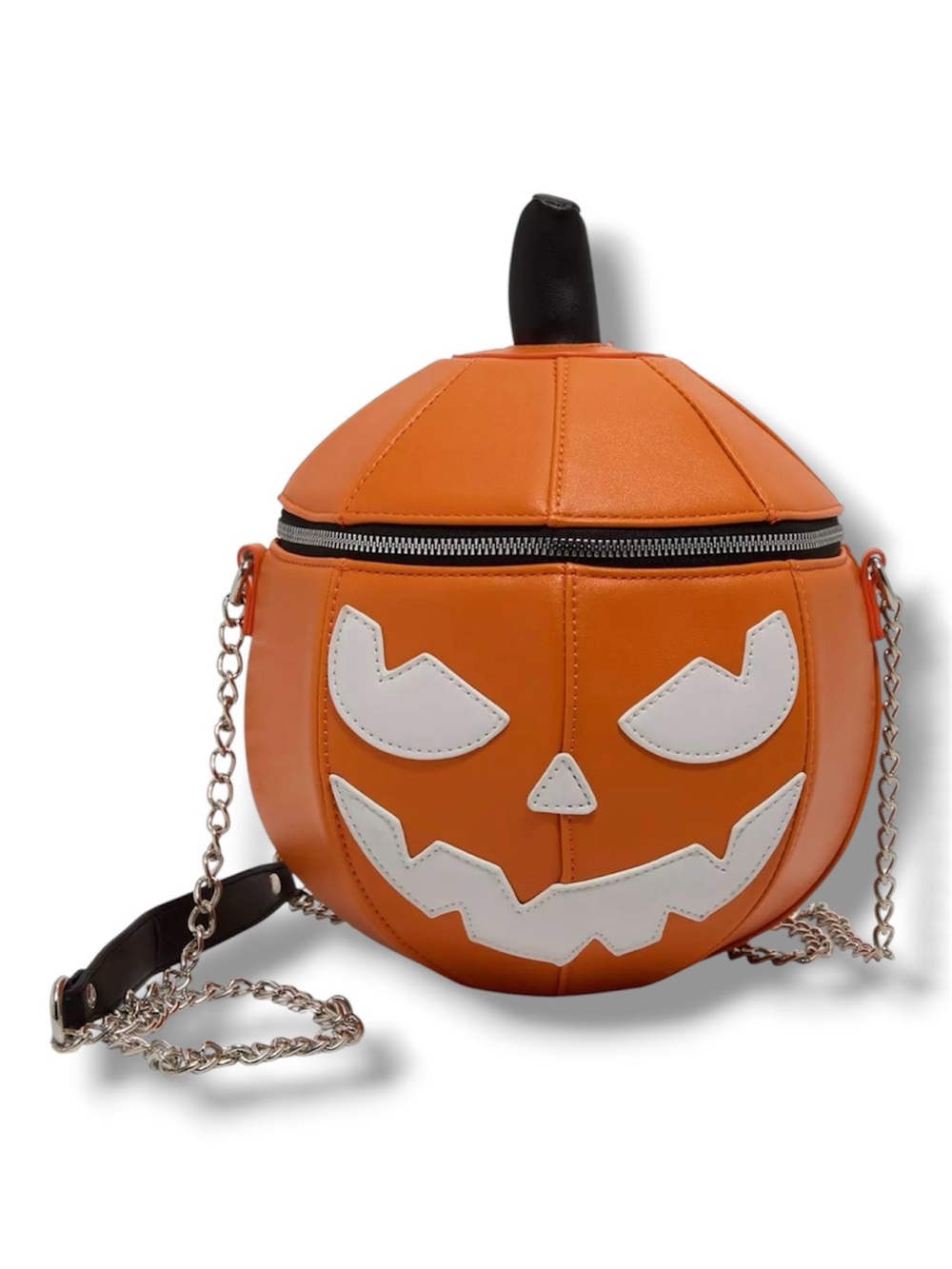 Pumpkin Glow-In-The-Dark Figural Crossbody Bag - NWT - Picture 1 of 5